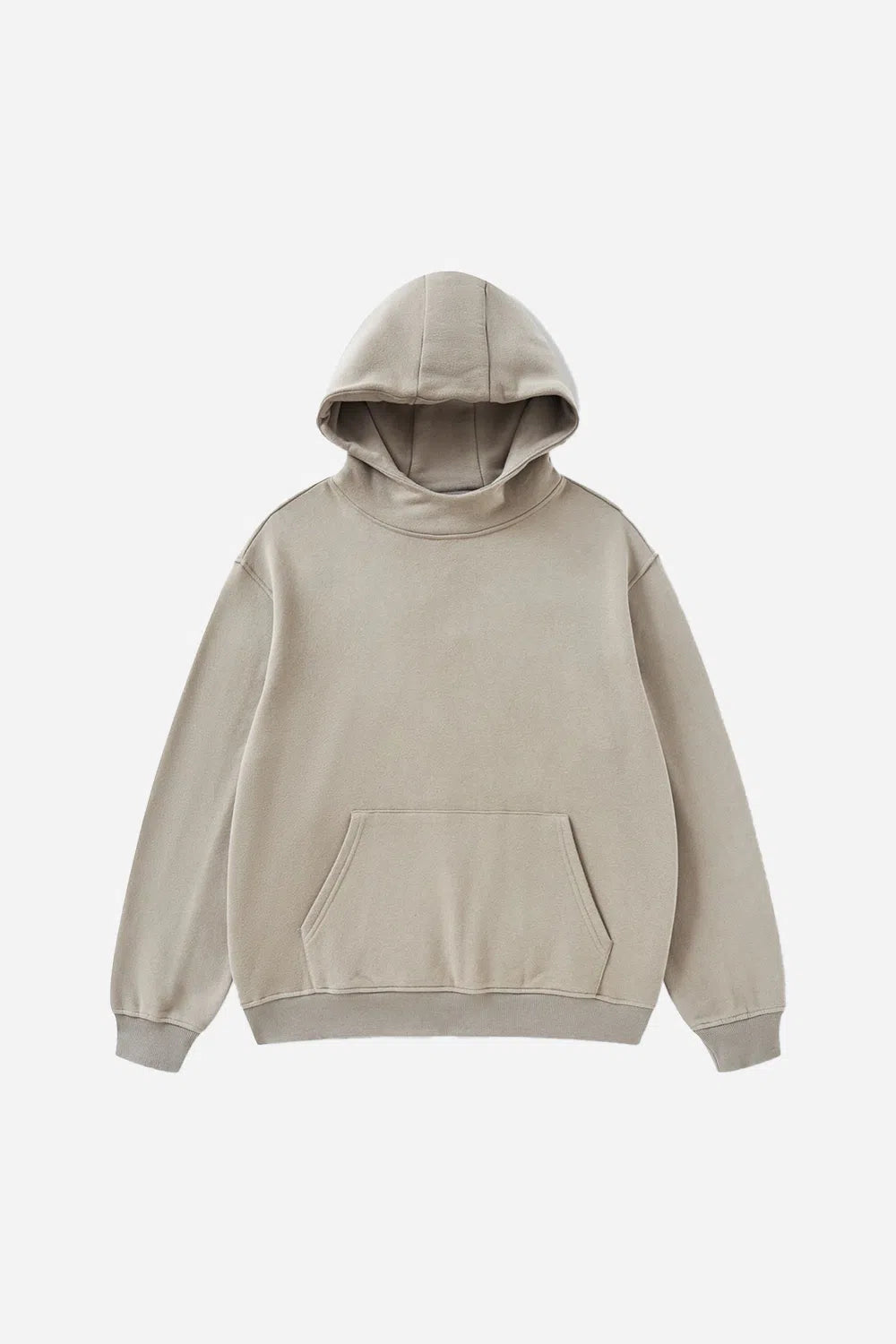 Ghost Hoodie Blank FW-24 Heavy Drop Shoulder - GREY CAMEL-LOTABY