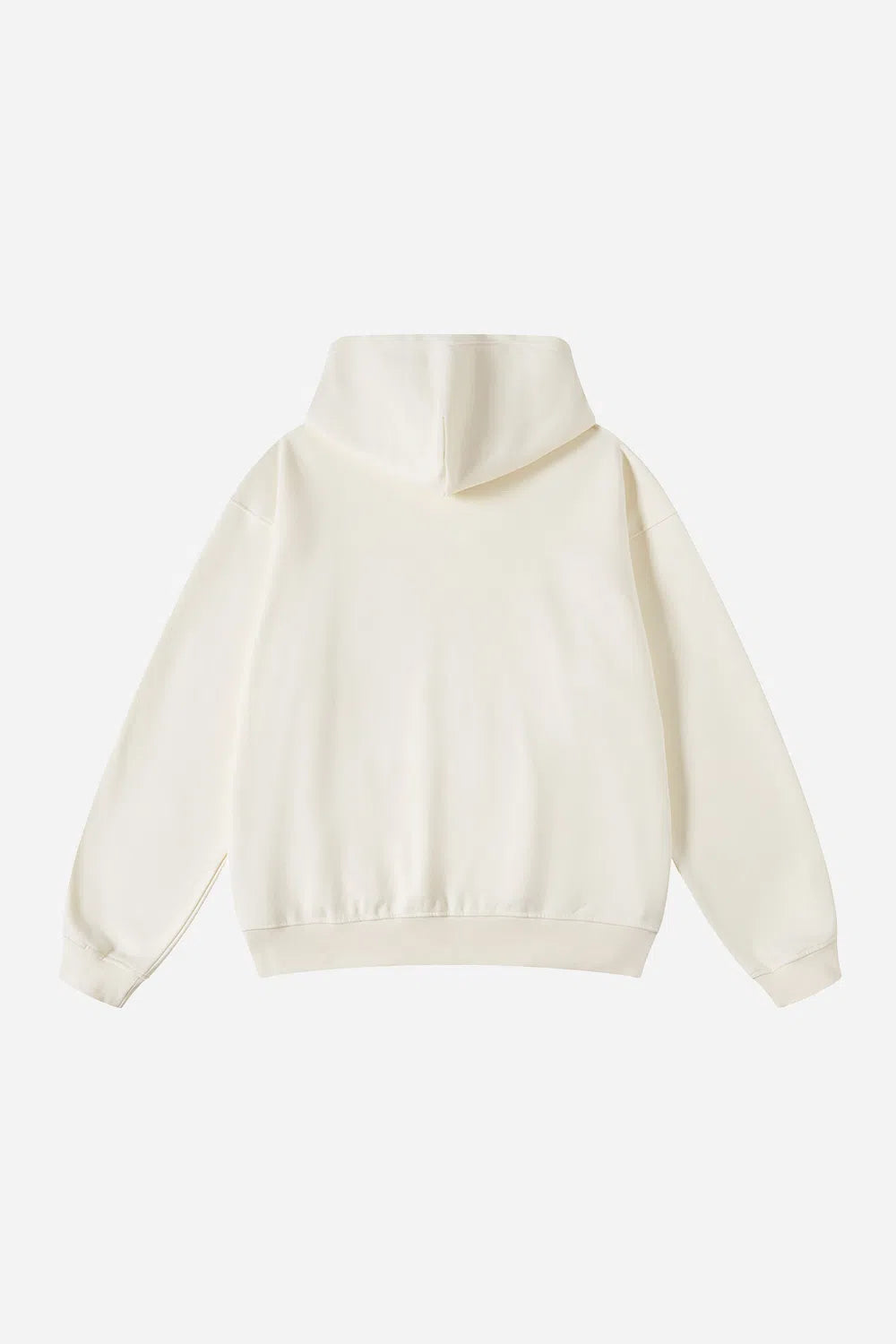 Hoodie FW/24 Drop Shoulder Blank - MILK TEA WHITE-LOTABY