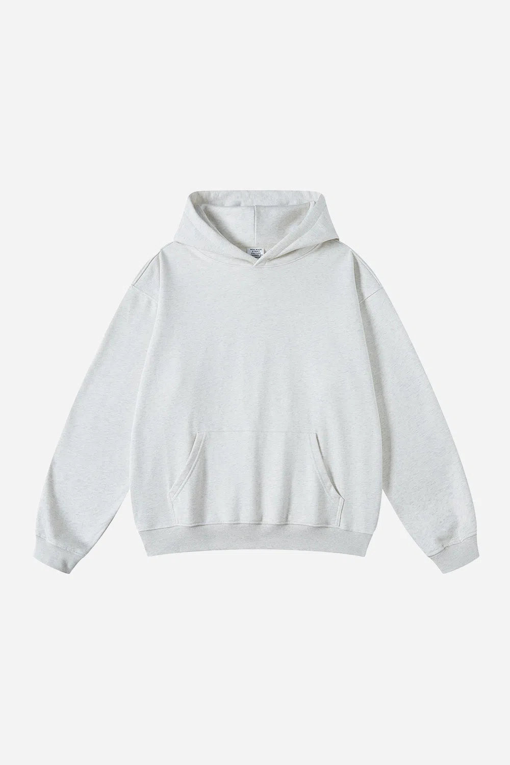 Hoodie FW/24 Drop Shoulder Blank - OAT GRAY
