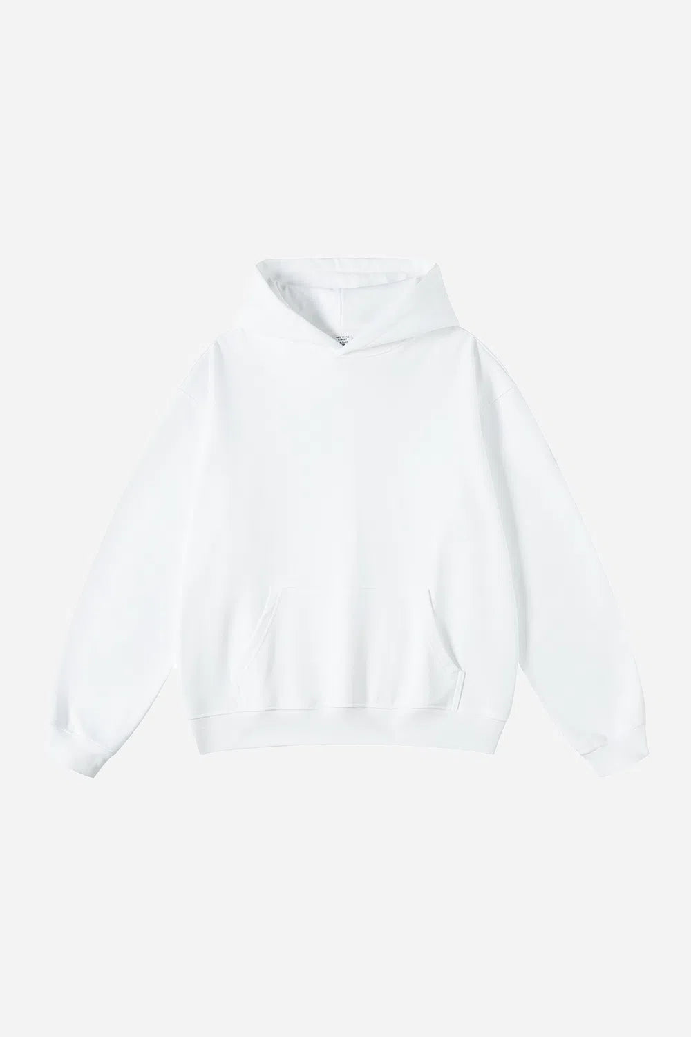 Hoodie FW/24 Drop Shoulder Blank - WHITE-LOTABY