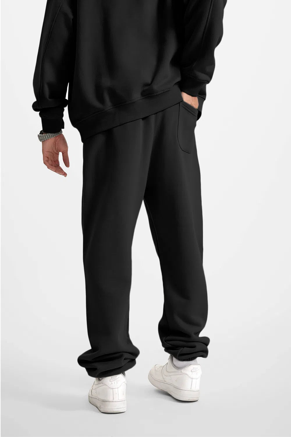 Jogger Pants - BLACK-LOTABY