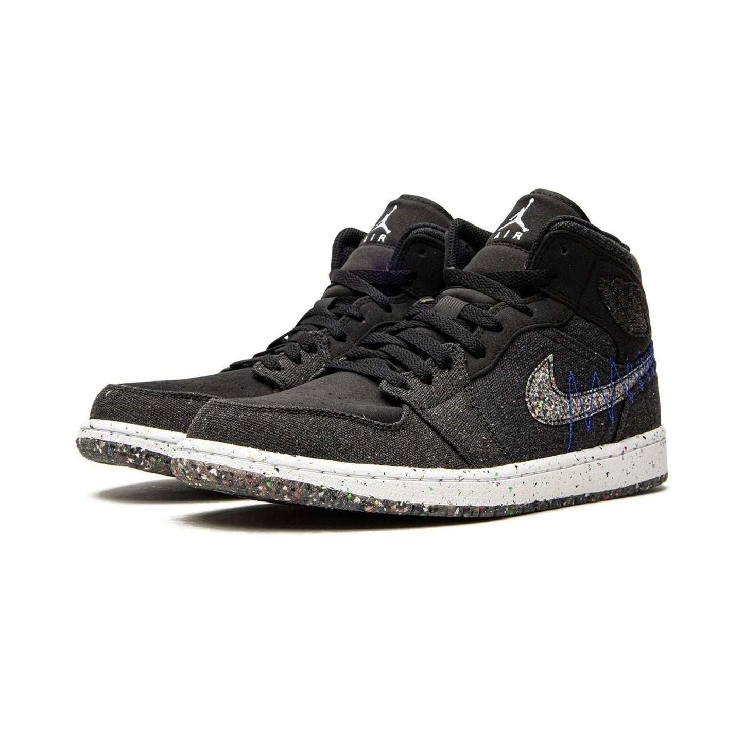 JORDAN 1 MID - Crater Black-LOTABY