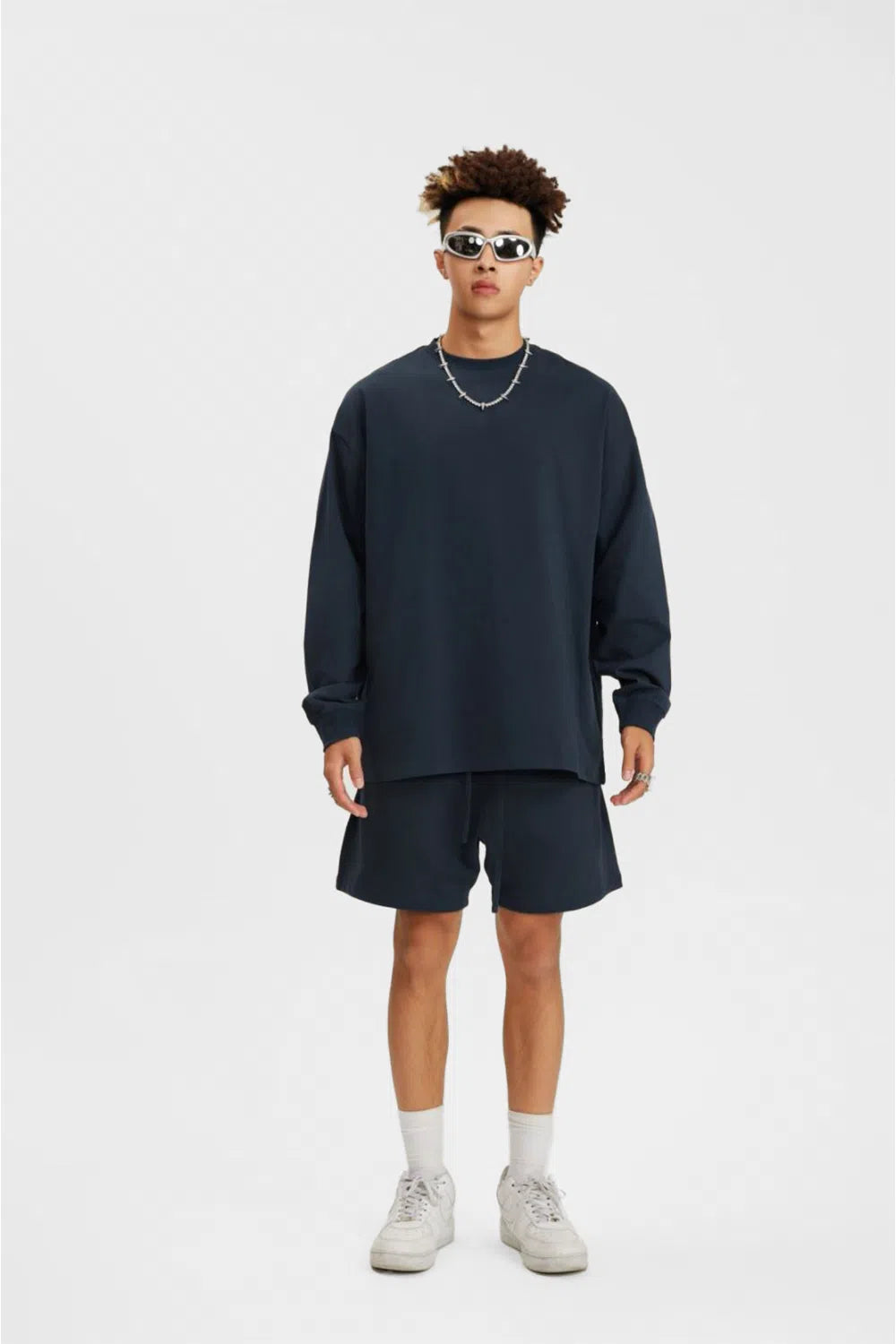 Long Sleeve Oversized T-Shirt 100% Cotton - NEAVY