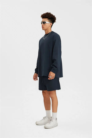 Long Sleeve Oversized T-Shirt 100% Cotton - NEAVY