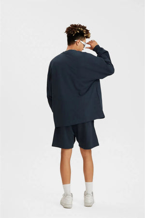 Long Sleeve Oversized T-Shirt 100% Cotton - NEAVY