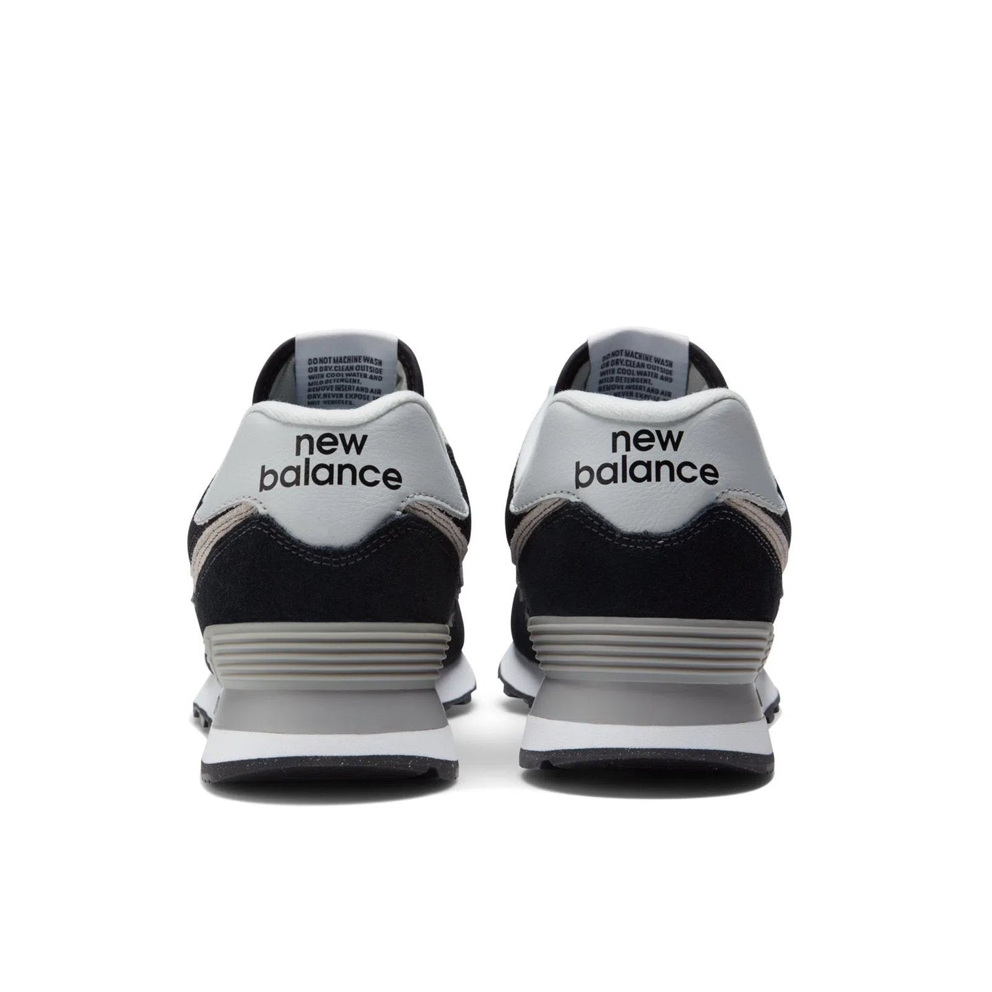 New Balance 574 Core Black with White-LOTABY