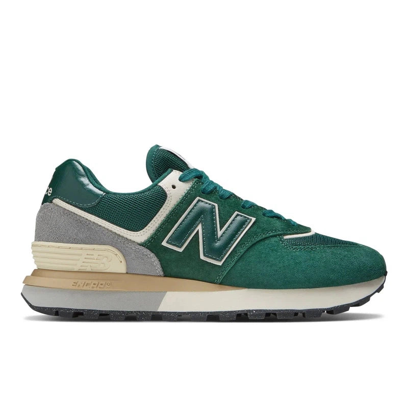 New Balance 574 Green with Silver-LOTABY