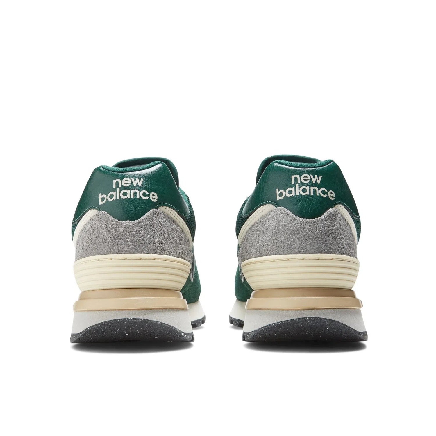 New Balance 574 Green with Silver-LOTABY