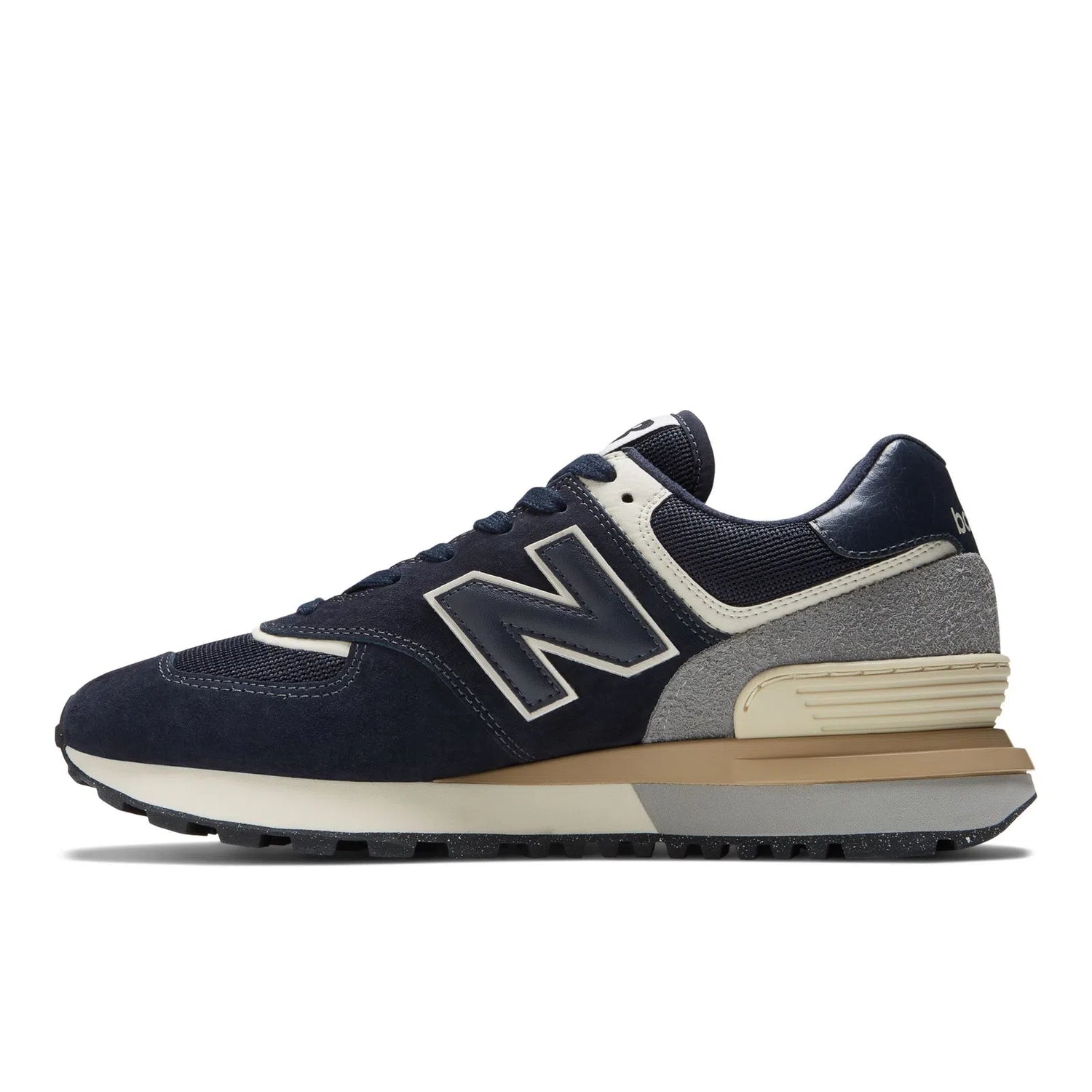 New Balance 574 Navy with White-LOTABY