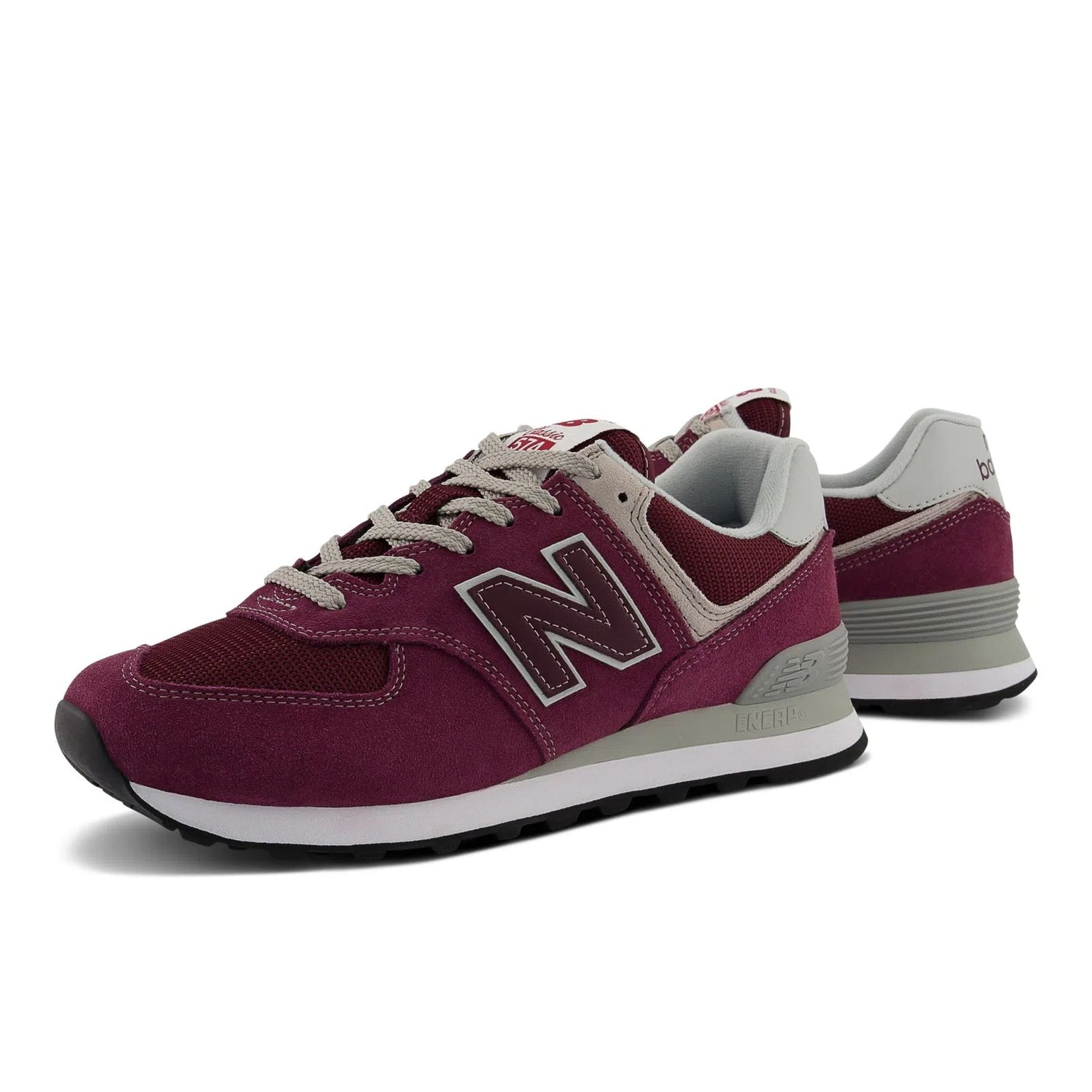 New Balance Lifestyle 574 Burgundy-LOTABY