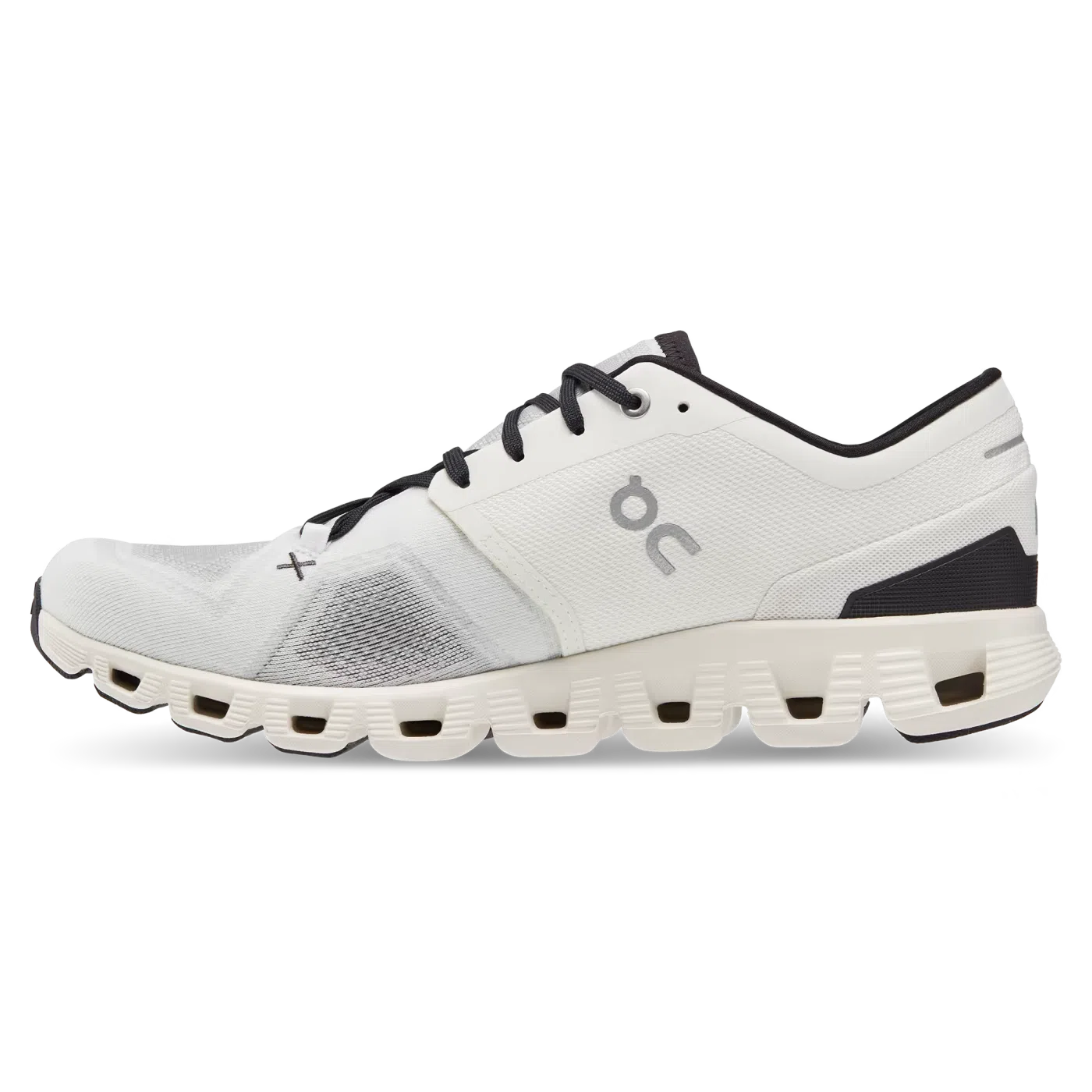 On Running - Cloud X 3 Ivory White and Black