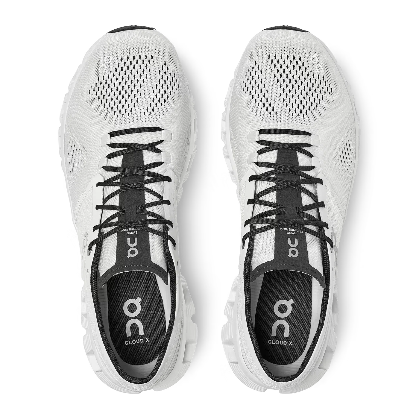 On running cloud x white best sale black