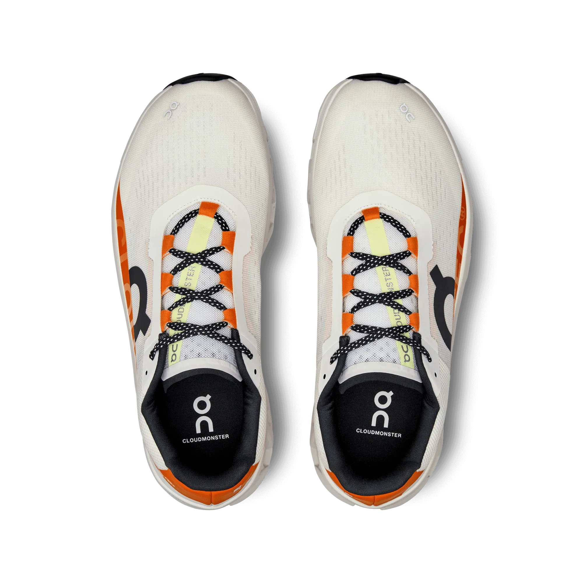 On Running - Cloudmonster White & Flame