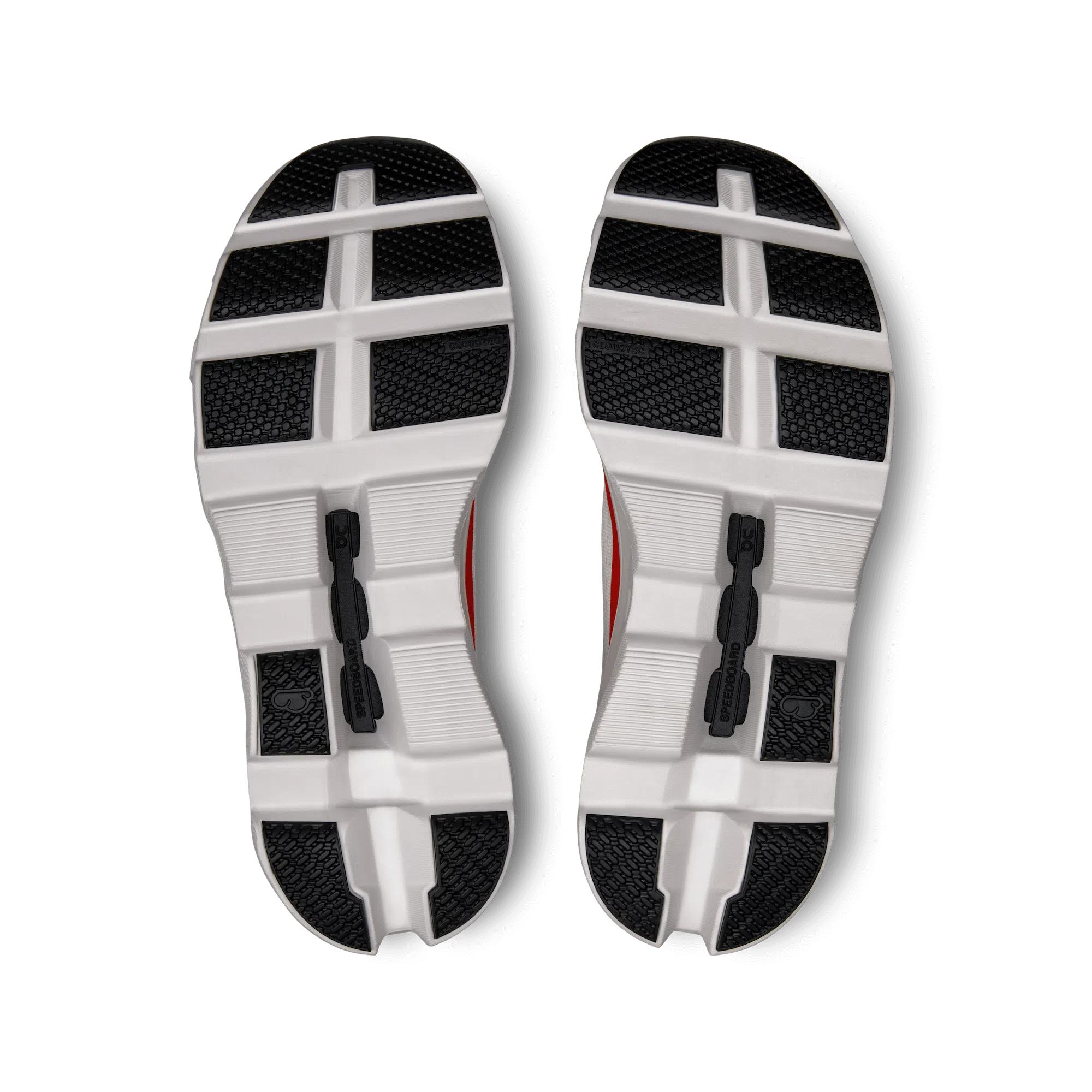 On Running - Cloudmonster White & Flame