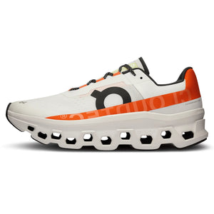 On Running - Cloudmonster White & Flame