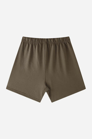 Short Heavy Cotton - BROWN