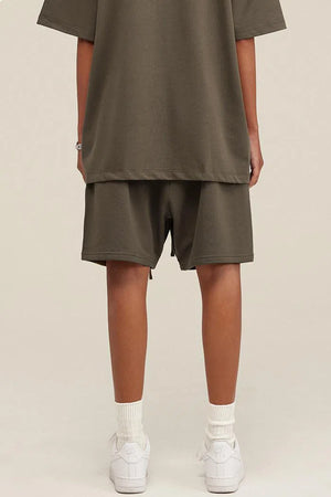 Short Heavy Cotton - BROWN