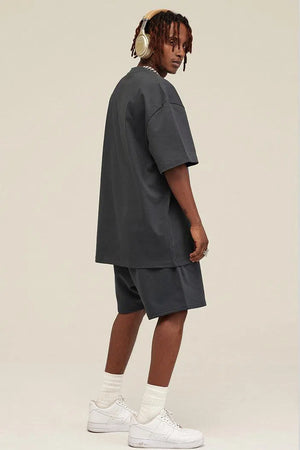 Short Heavy Cotton - DARK GRAY