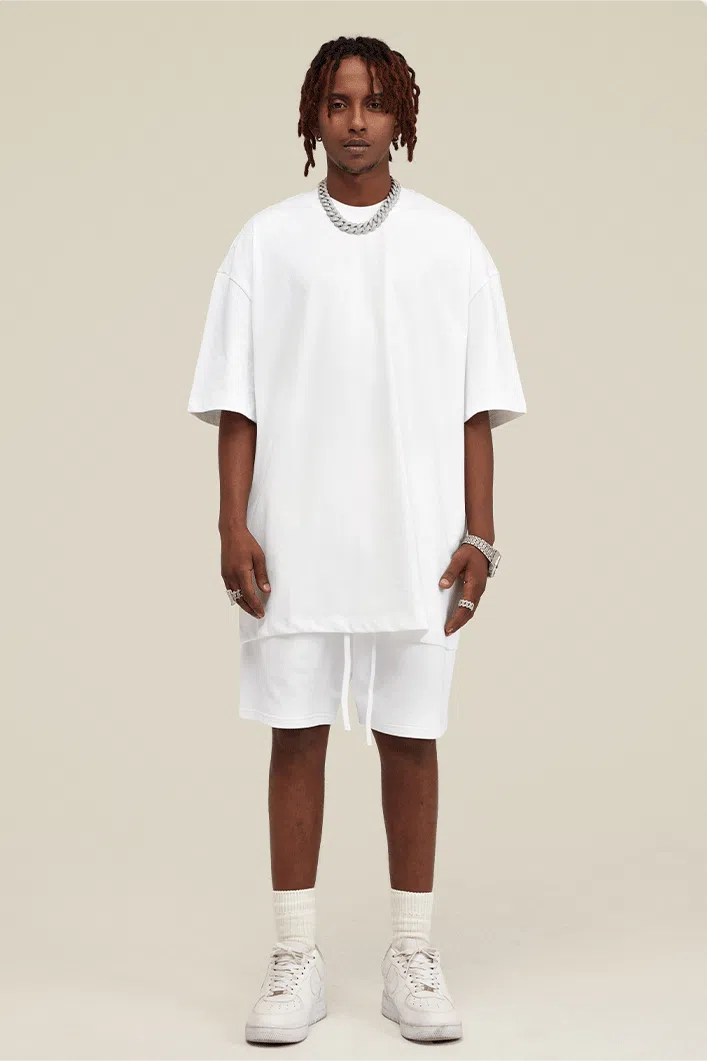 Short Heavy Cotton - WHITE