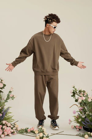 Sweatshirt FW-24 440G - BROWN
