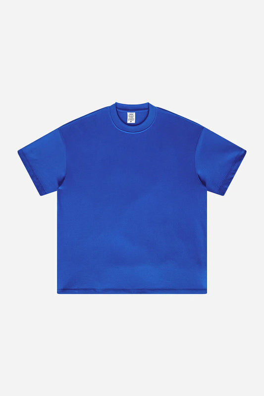 T-Shirt Blank Heavy 100% Cotton - BLUE-LOTABY