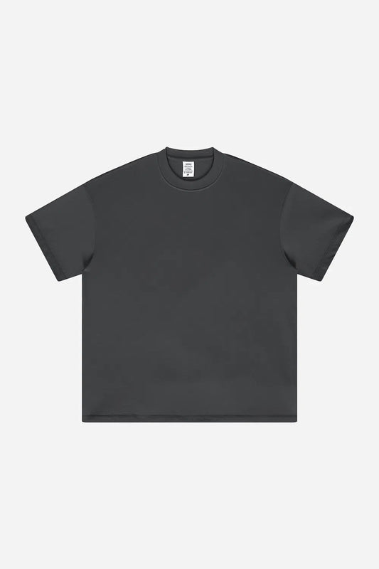 T-Shirt Blank Heavy 100% Cotton - DARK GRAY-LOTABY