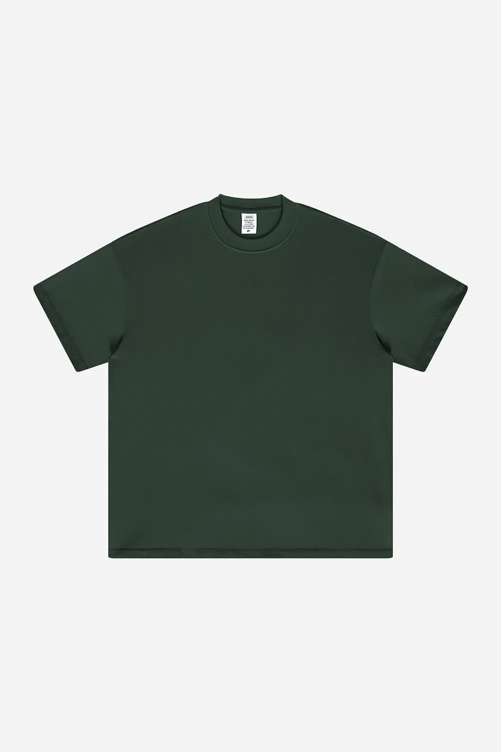 T-Shirt Blank Heavy 100% Cotton - DARKISH GREEN-LOTABY