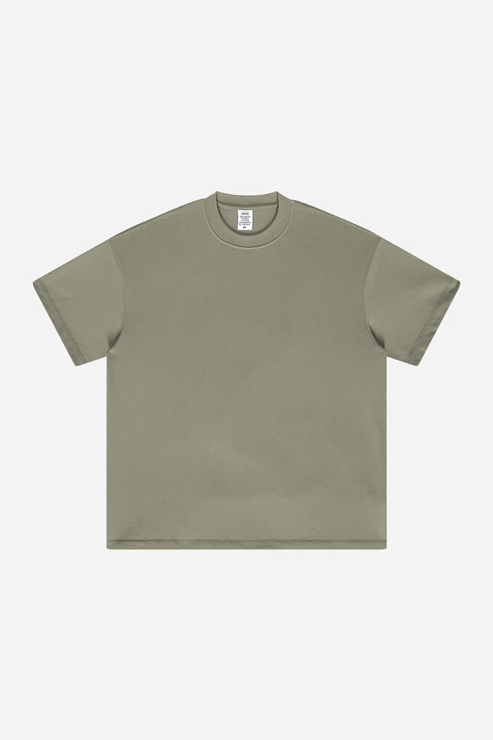 T-Shirt Blank Heavy 100% Cotton - SMOKE-LOTABY